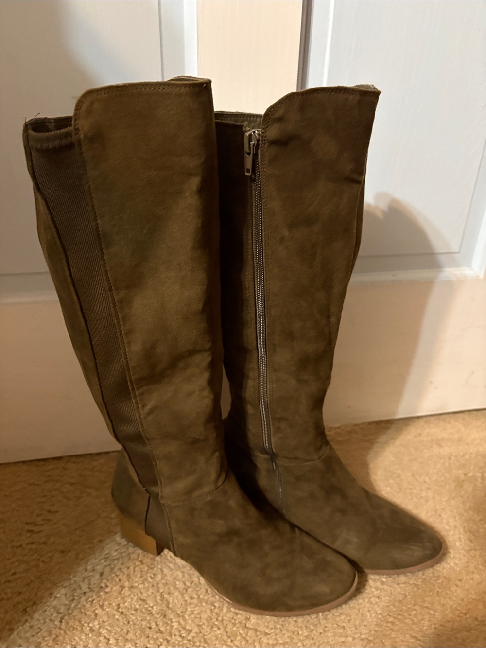 Style & Co. women’s Finnly zipper calf boots